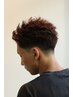 【カラー】CUT+SV+カラー+トリートメント　￥13750（フェード料金込）