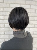 丸みショートボブ