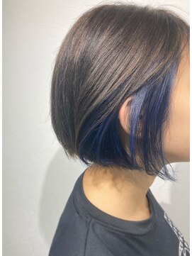 パラゴンヘア(Paragon hair) ネイビーインナー