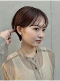 似合わせカット ショートボブ ショートヘア ハンサムショート