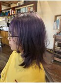ムラサキヘア　レイヤーカット