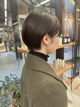 ミィ 表参道(mee.) 似合わせカット ショートボブ ショートヘア ハンサムショート