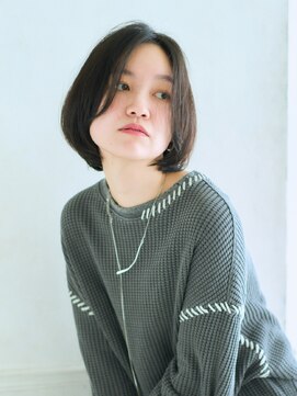 ビィシャイン 小野店 ナチュラルなシンプルボブ