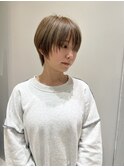 束感ショート