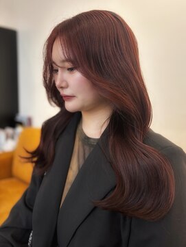 スティル ヘアアンドアイラッシュ(STILL hair&eyelash) 【柴田】ワンホンレッドカラー