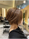 ナチュラルショートボブ