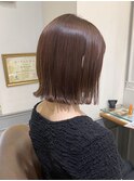横浜タッセルボブショートボブ顔周りレイヤーカット韓国30代40代
