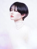 ピークアブー アヴェダ ギンザシックス(PEEK-A-BOO AVEDA GINZASIX) マッシュショート　暗髪　マニッシュショート　黒髪