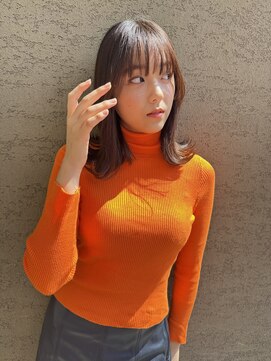 デザート(Des.Art) 【Des.Art福岡警固】ブラウンカラー/艶カラー/外ハネ/髪質改善