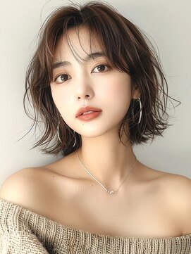 ブロウ ネックス ザ サロン 表参道(VLOW nex the salon) 【hit style#33】愛されボブ vlow 表参道 韓国 髪質改善 前髪