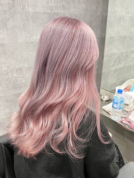 ヴィア 京都烏丸(Via) ブリーチ/ハイトーン/ペールピンク/ピンクベージュ/髪質改善