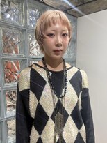 ノル 栄矢場町(nol)&nbsp;ホワイトブロンド/ハイトーン/ショートウルフ/ショートヘア