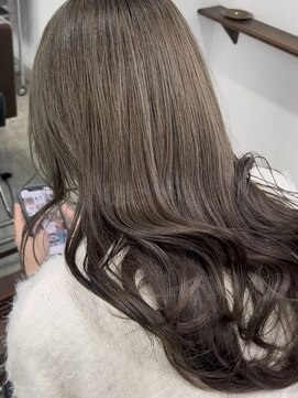 ニフティ(NIFTY) オリーブカラー/20代/オリーブ/ブリーチなし