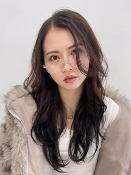 エアー 青山(AIR) レイヤーカット髪質改善ブリーチなし透明感カラー学生