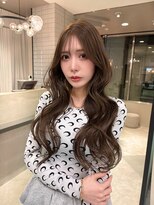 リリー(Lilley)&nbsp;【稲永麻衣】レイヤーカット+顔まわり+ロングヘア+韓国ヘア