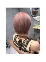 ルース(LOOSE)&nbsp;切りっぱなしボブ×シアーピンク