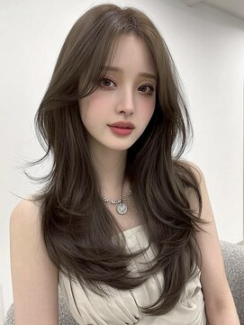 ノイズオオサカ 天王寺店(NOISM OSAKA) 韓国風レイヤーカット/ロングレイヤー/ハッシュカット/10代20代