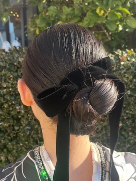 カインド 南青山(hair&make up KIND) タイトシニヨン