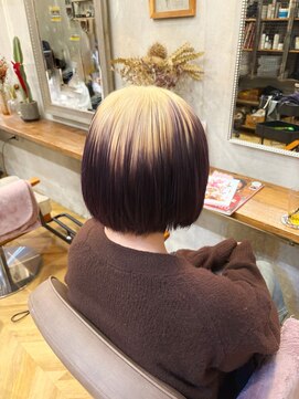 ラグシス ザ ヴィンテージ(LUXIS THE VINTAGE) 【ルーツカラー】ディープバイオレット