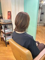 フルール(fleur)&nbsp;レイヤー切りっぱなしボブ
