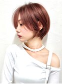 大人上品な丸みショートヘア