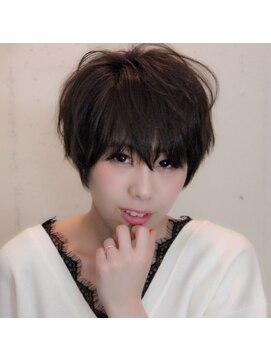 グラス ヘアー(glass.hair) ワイドバング マッシュショート