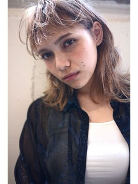 ネルバイグリーン(Nelle by green) mash wolf×silver beige2