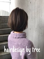 美容室 ツリー(Tree)&nbsp;ノンブローでおさまる大人 ボブ 『Tree hairsalon 』本厚木