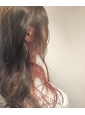 ワインレッドインナーカラー