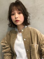 リアン(Lien)&nbsp;Lien☆外ハネウェーブボブ×小顔シースルーバング　立川