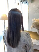 アンド ラ ブランシュ(&.La Blanche)&nbsp;大宮/髪質改善/ヘッドスパ/黒髪カタログ/ダークアッシュカラー