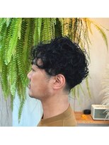 アクセヘアー 町田(acce hair)&nbsp;大人のメンズナチュラルパーマスタイル