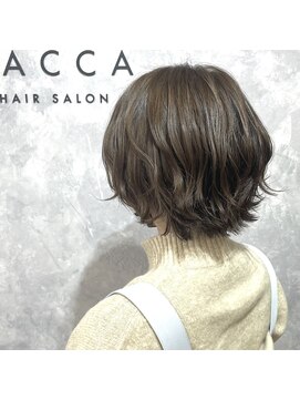 バッカ 横浜桜木町店(BACCA) 外ハネボブ/ゴールドベージュ