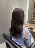 ゆる巻きチェリーブラウン