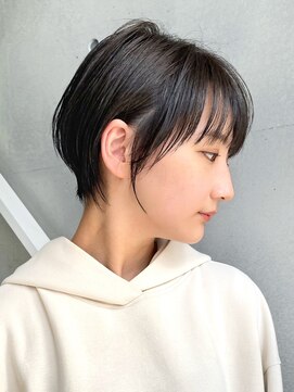 トト 船橋店(toto.) 黒髪/グレーベージュ/レイヤーロング/前髪パーマ[西船橋/津田沼]