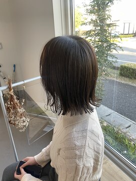 リノ 守山店(lino) 切りっぱなしボブ