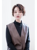 たさわ堂&nbsp;ショートパーマスタイル　菊岡