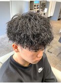 guest snap 刈り上げ前下がりマッシュ×ツイストスパイラル