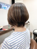 ジールヤマグチ 朝霧駅前店 【白髪ぼかし】レディースカット【マーブ/イルミナカラー】