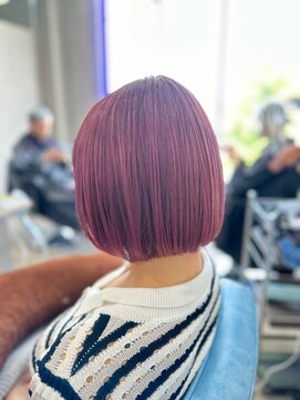 ヘアーディア(Hair...DiA) ピンクボブ