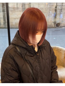 アンジェリカラボ 高田店(ANGELICA LABO) 【ANGELICA大和高田店　市川誠人】チェリーレッド