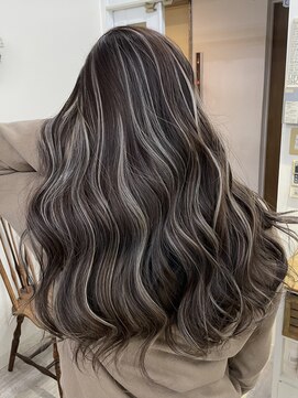 エトラ 渋谷店(etora) 小顔へア アッシュカラーグレージュハイライトカラー◎