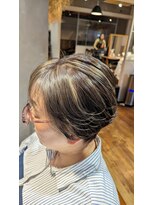 オリバ ヘアー(OLIBA HAIR) 白髪ぼかしハイライト