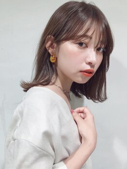 アンガーデン(Une GARDEN)の写真/ショートは勿論、ミディアム・ロングのカット技術に定評あり◎実力派スタイリストによるカットで印象美人に