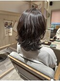 大人外ハネ 無重力パーマ