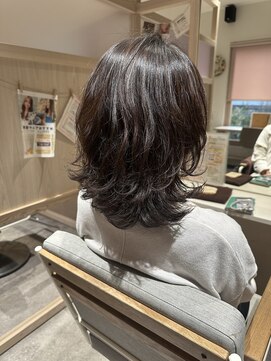 クルム(KURUMU) 大人外ハネ 無重力パーマ