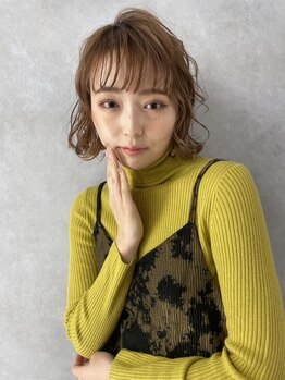 ポート 蕨(PORT)の写真/ナチュラルからデザインパーマまで簡単に出来るスタイリング◎蕨駅東口徒歩2分♪