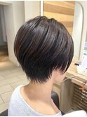 ショート/白髪ぼかし/ハイライト/バレイヤージュ/髪質改善