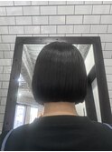 髪質改善艶髪サラサラボブスタイル(中区紙屋町)