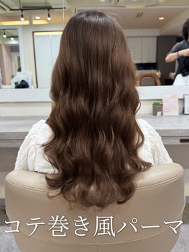 アミー 銀座(Ammy) コテ巻き風パーマ/韓国風パーマ/パーマ/髪質改善